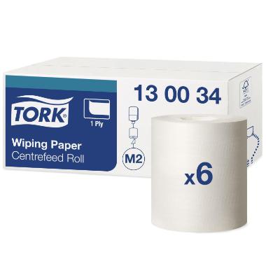 Håndklæderulle Tork Standard M2 TAD 1-lag 19.5 cm x165 m - 6 rl/krt