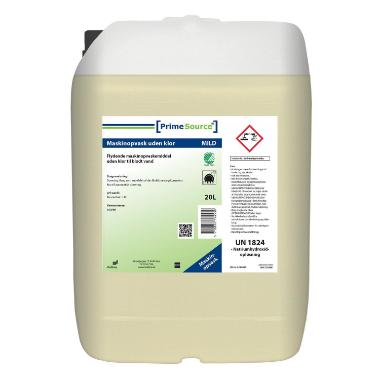 Maskinopvask Flydende Prime Source Mild 25.2kg Svanemærket uden Klor Blødt,25,2 kg/dnk