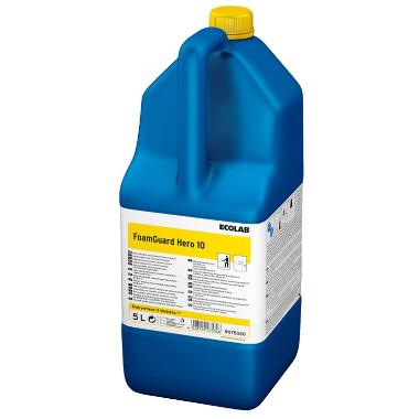 Skumrengøring Foamguard Hero 10 Alkalisk m/Klor til Fødevarevirksomheder 5 ltr,2 dnk x 5 ltr/krt