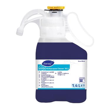 Universalrengøring Suma Multipurpose Cleaner D2.3 SmartDose til Køkkener 1.4 ltr,2 dnk x 1.4 ltr/krt