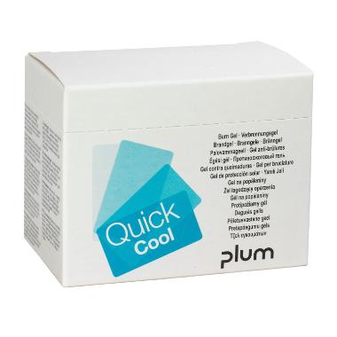 Brandsårsgel PLUM QuickCool Brev til QuickSafeskab,18 stk/bk