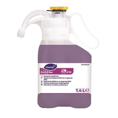 Rengøring/Desinfektion Suma Bac D10 1.4ltr Lilla SmartDose til overflader,2 dnk x 1,4 ltr/krt