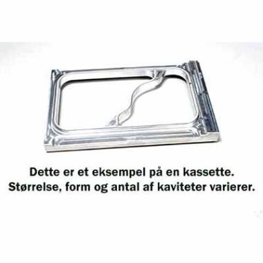 Kassette t/1/4 GN 3-rum Bakke 855042 passer til TP11/DF20,stk