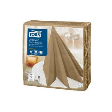 Serviet Tork Linstyle 39x39 cm Biscuit,12 pk x 50 stk/krt