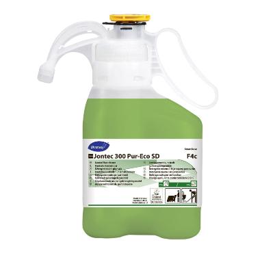 Universalrengøring gulv TASKI Jontec 300 Pur-Eco SmartDose Blomstmærket 1.4 ltr,1.4 ltr/krt