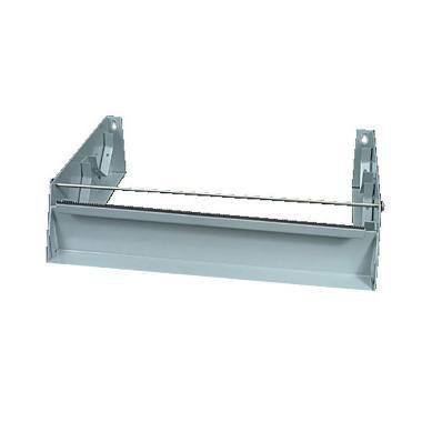 Dispenser Film Dobbelt L25xB31xH10cm Metal Grå til B30cm rulle,stk