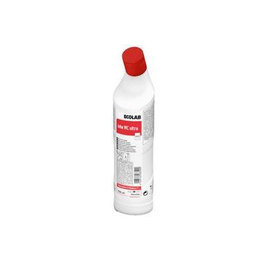 Toiletrens Into WC Ultra Stærk Sur med Farve/Parfume 750 ml Rød,12 fl x 750 ml/krt