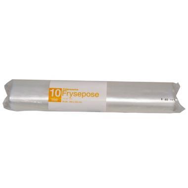 Frysepose Catersource 10 ltr 280x530 mm med Skrivefelt LDPE,50 Stk/rl