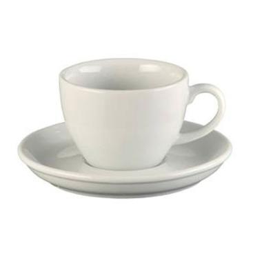 Overkop Espresso 10 cl Ø67x48 mm Porcelæn Hvid,12 stk/pk