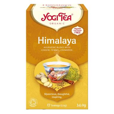 Te Yogi Himalaya 6x17 breve Økologisk (DK-ØKO-100),6 bk x 17 stk/krt