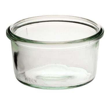 Patentglas Weck 370 ml Ø10.8x6.9 cm uden Låg Glas,stk