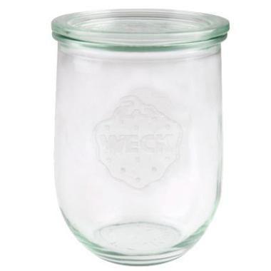 Patentglas Weck Tulip 1062 ml Ø10.8x14.7 cm uden Låg Glas,stk