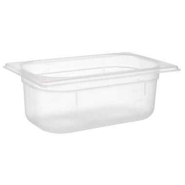 Kantine 1/4 GN 2.5 ltr 26.5x16.2x10 cm Polypropylen Klar,stk