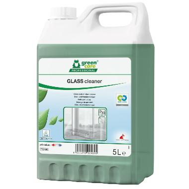 Glasrens TANA GLASS Cleaner uden Parfume 5 ltr Grøn,5 ltr/dnk