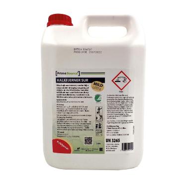 Kalkfjerner sur Prime Source Mild ULTRA Svanemærket højkonc u Farve/Parfume 5ltr,5 ltr/dnk