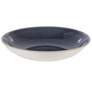 Tallerken Dyb Coupe Stonecast 113,6cl Ø24.8 cm Porcelæn Blåbær,12 stk/krt