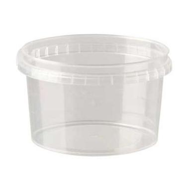 Plastbæger Handy-safe 250 ml Ø92x57 mm PP Klar,200 stk/ps