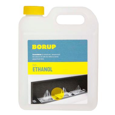 Bioethanol Borup til biopejse og lignende 2.5 ltr,2,5 ltr/dnk