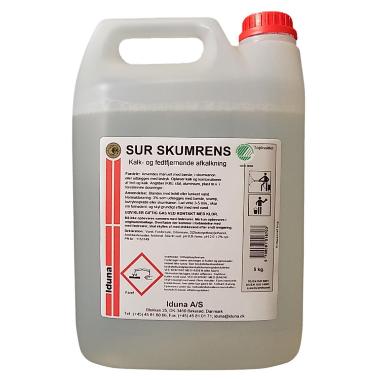 Skumrengøring Iduna Sur Svanemærket 5 ltr,5 ltr/dnk