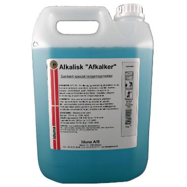 Kalkfjerner Alkalisk Iduna 5 ltr grøn,5 ltr/dnk