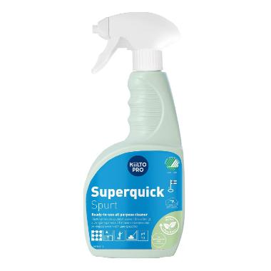 Universalrengøring Kiilto Natura Superquick Spurt klar-til-brug m pumpe 750 ml,750 ml/fl