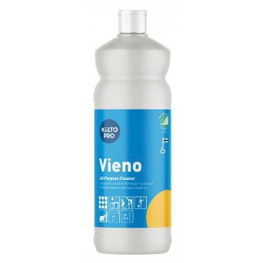 Universalrengøring Kiilto Vieno Svanemærket med parfume 1 ltr Rød,1 ltr/fl