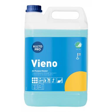 Universalrengøring Kiilto Vieno Svanemærket med parfume 5 ltr Rød,5 ltr/dnk