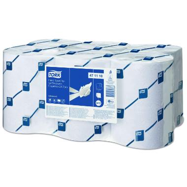 Håndklæderulle Tork H13 2-lag Ecolabel/FSC 24.7 cm x143 m Hvid,6 stk/krt