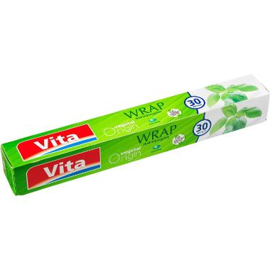 Film Vita VO Uperforeret B29cmxL30m 10my PE Klar i cut-box,rl