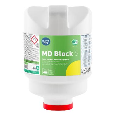 Maskinopvask Anlæg Fast Kiilto Pro MD Block S 4.95kg Svanemærket uden klor,2 dnk x 4.95 kg/krt