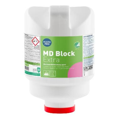 Maskinopvask Anlæg Fast Kiilto MD Block Extra 4.95kg Svanemærket uden Klor,2 dnk x 4.95 kg/krt