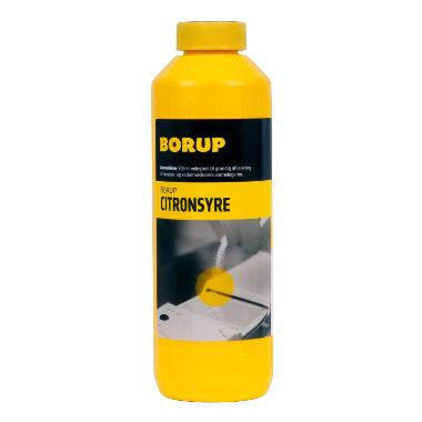 Citronsyre Pulver Borup til Afkalkning Fødevarekvalitet 0,8 kg,800 gr/ds