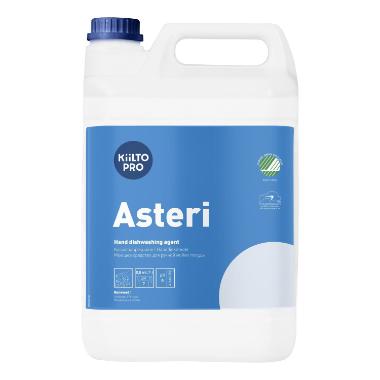 Håndopvask Kiilto Asteri 5ltr Svanemærket Astma- Allergimærke u farve og parfume,3 dnk x 5 ltr/krt