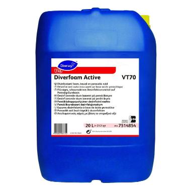 Desinfiktion Diverfoam Active VT70 m pereddikesyre 20ltr,20 ltr/dnk