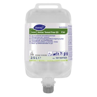 Vaskepleje Taski Jontec Tensol free QS F3d uden voks/farve/parfume 2,5 ltr Blå,2 stk/krt