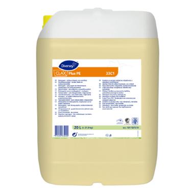 Tøjvask flydende Clax Plus PE 33C1 20ltr Svanemærket uden Blegemiddel til alle,20 ltr/stk