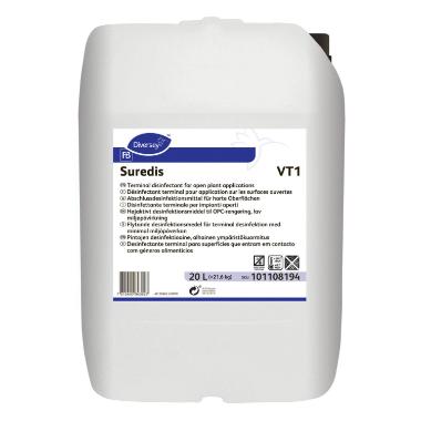 Desinfektion flydende DI Suredis VT1 W4656+ 20ltr L24xB29xH39,5cm,20 ltr/dnk