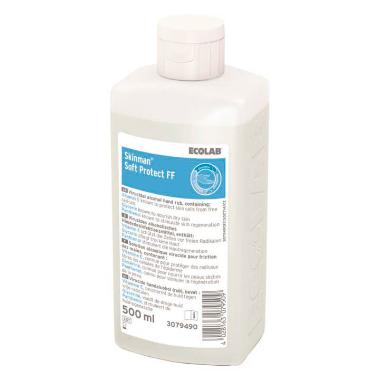 Hånddesinfektion flydende Soft Protect FF 500ml med ethanol klar,24 stk x 500 ml/krt