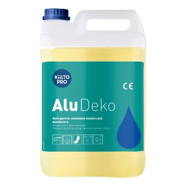 Maskinopvask Anlæg Flydende Kiilto Pro Alu Deko 5ltr uden Klor til instrumenter,5 ltr/dnk