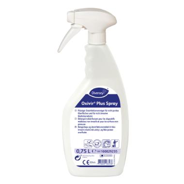 Desinfektion Oxivir Plus Spray 750ml fødevaregodkendt til overflader og udstyr,750 ml/fl