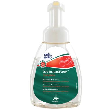 Hånddesinfektion Skum Deb InstantFOAM Complete 80% Ethanol med Pumpe 250 ml,1 stk