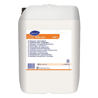 Tøjvask Flydende CLAX Mild Forte Color m/Parfume u/Blegemiddel/Optisk hvid 20ltr,20 ltr/dnk