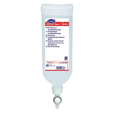 Hånddesinfektion gel Soft Care Des E H5 til Soft Care Safe dispenser 1 ltr,6 fl x 1 ltr/krt