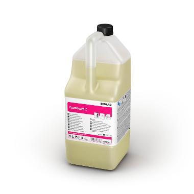 Skumrengøring Surt FoamGuard Z Kalkfjerner uden Farve/Parfume 5 ltr,5 Ltr/dnk