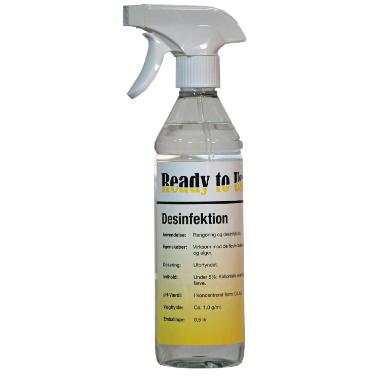 Desinfektion SC Ready to use til Overflader med Farve 500 ml,0,5 ltr/fl