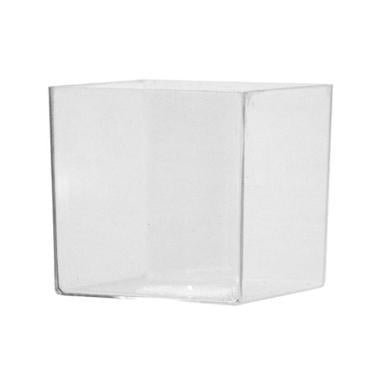 Cube 55x55x55 mm Medium PS Klar,100 stk/krt