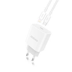 Dudao Power Adapter 20W 1xUSB-C + Cable