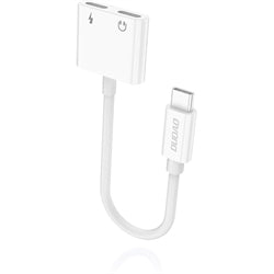 Dudao USB-C to 2xUSB-C Adapter 1M cable