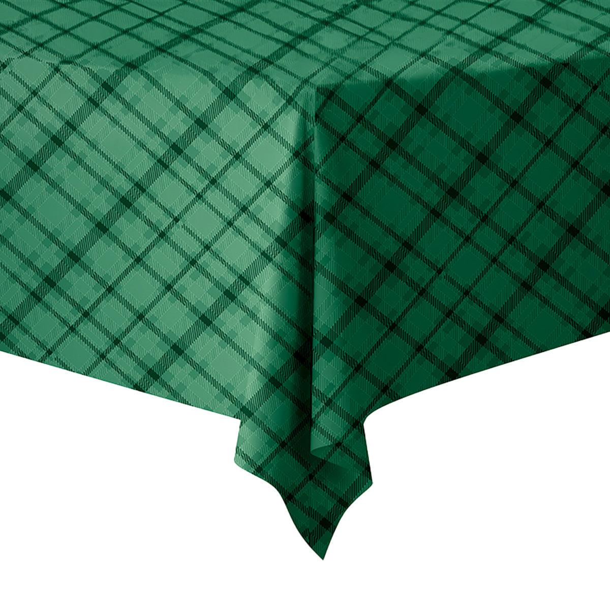 Borddug, Dunicel, 138x220 cm Tartan Green