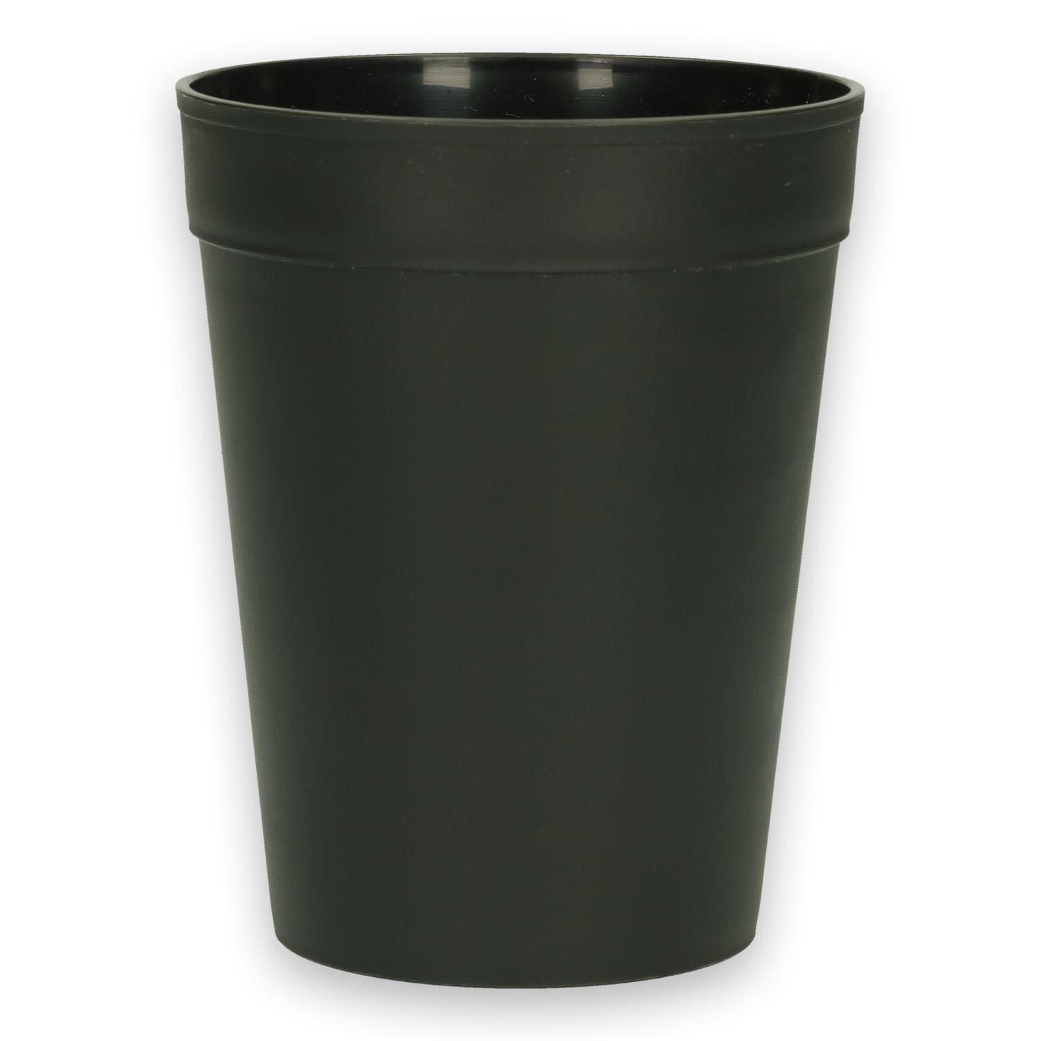 Kaffebæger Verive 400ml Ø85mm H135mm PP flergangs sort,250 stk/krt